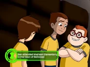 Ben attended Madison Elementary in the town of Bellwood