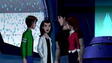 Ben 10: Alien Swarm, starring: Alyssa Diaz (as Elena Validus