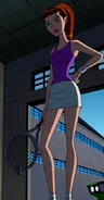 Gwen's tennis outfit in Inspector #13
