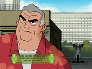 These heroic actions are a dead giveaway to Max's past as a Plumber