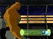 Technorg is a Detrabyte, the same species as the criminal Vulkanus