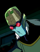 Dr. Animo wearing a surgical mask in Evil's Encore