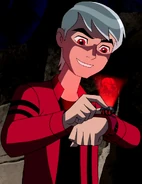 Albedo with the original Ultimatrix in The Final Battle: Part 1