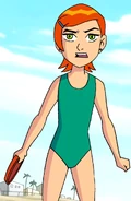 Gwen's second swimsuit in the Original Series