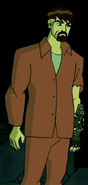 Ben 10,000 in his pajamas with a torn sleeve in Ken 10