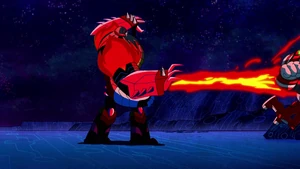 Blasted back by Fire