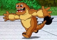 A baby as Humungousaur