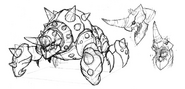 Crabdozer concept art 2