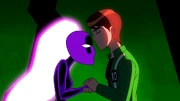Ben kisses Gwen on the forehead to say goodbye