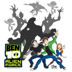 24x36) Ben 10 Alien Force Characters TV Poster Print