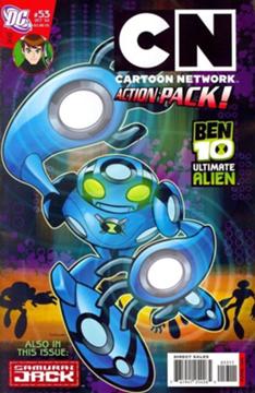 Ben 10 Supremacia-Alien  1 Ano do Melhor: O volume 5 na contra capa