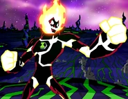 11-year-old Heatblast in Omniverse