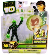Haywire Heatblast toy in packaging