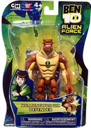 Humungousaur Defender toy in packaging (Alien Force)