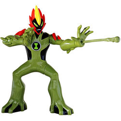 Boneco Fogo Fátuo Ben 10 Força Alienígena Bandai Original Usado