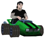 Kevin in Galactic Racing (DS)
