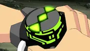 L'Omnitrix senza la ruota in Il Dr Animus e il raggio mutante