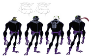 Bullfrag Disguise Model Sheet