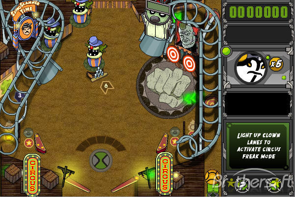 Ben 10: Cannonbolt Pinball Online Game