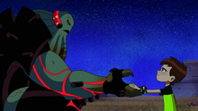 Ben and Vilgax teaming up