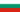 Bandeira da Bulgaria
