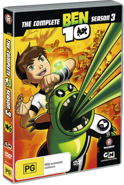 Ben 10 lot includes 5 paperbacks, and 4 DVDs; Season 1, two discs