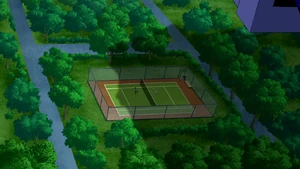 Parc Tennis Court