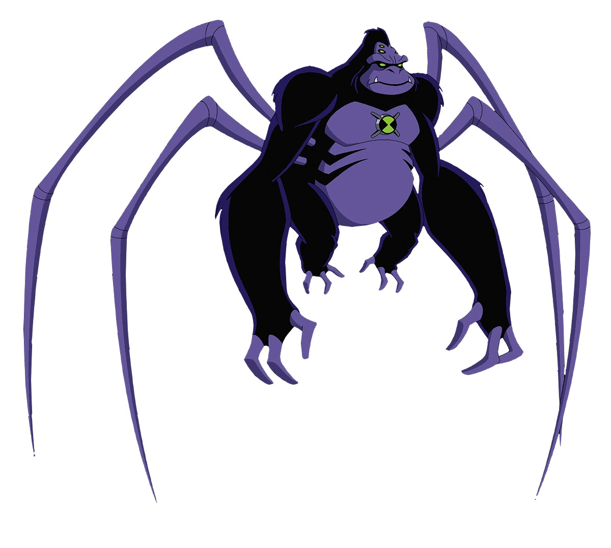 Desenhos do Edu: macaco aranha supremo (ben 10 )