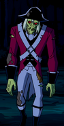 The red coat in a zombified state