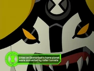 Cities on Cannonbolt's home planet were connected by roller tunnels