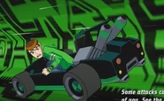 16-year-old Ben's racing cart in Galactic Racing