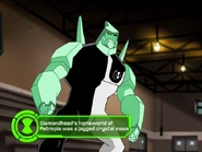 Diamondhead's homeworld of Petropia was a jagged crystal mass