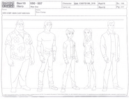 Trio, Max, Ken Model Sheet