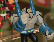 Prototype Frankenstrike figure with night colors