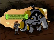 Ben has a habit of making a bad first impression on adult heroes - like Tetrax and Xylene