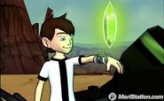 Ben absorvendo XLR8 (Em cristal) em Ben 10: Protector of Earth