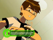 The Omnitrix's power source is smaller and more powerful than Sub-Energy