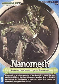 ben 10 alien swarm nanomech