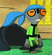 Grey Matter as the Ground Hawgs' leader without the leather jacket in Hole in 10