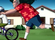 Max in a flashback in Ben 10 Returns: Part 2