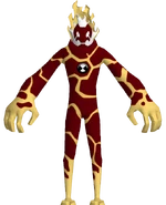 Heatblast in Super Hero Time