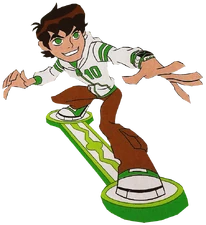 Ben aos 16 anos durante Omniverse com casaco