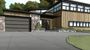 The exterior of Ben's house in Goodbye and Good Riddance