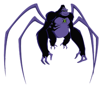 Macaco aranha supremo ben 10