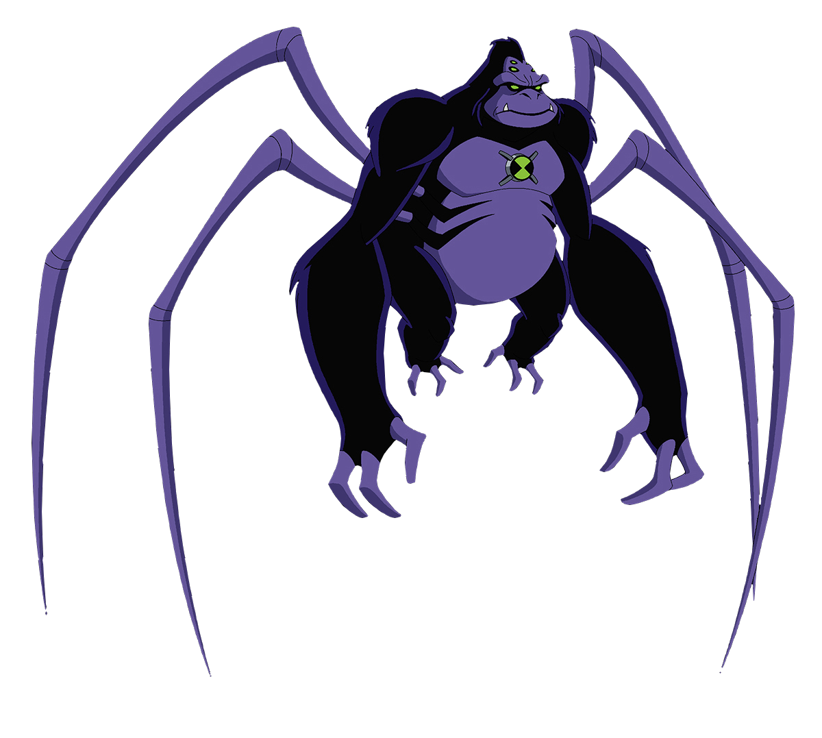 EVOLUÇÃO DO MACACO ARANHA NO BEN 10 ! (Evolution Spider Monkey