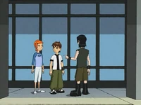 Ben, Gwen y Kevin por primera vez juntos