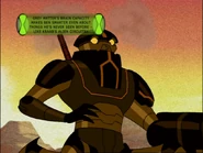 Grey Matter's brain capacity makes Ben smarter even about things he's never seen before - like Kraab's alien circuitry