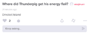Example of a joke by a crew member