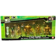 Gold Four Arms toy in packaging (Omniverse)