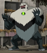 Shocksquatch en Ben 10/Generador Rex: Héroes Unidos.